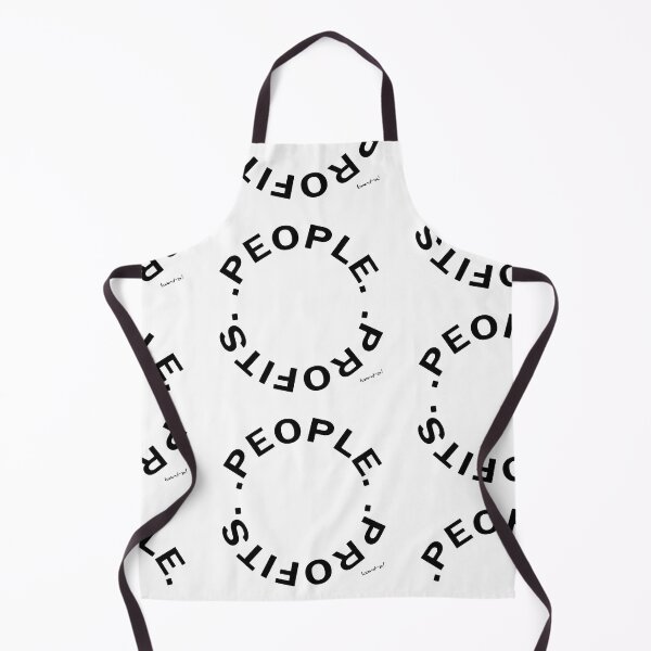 Item preview, People over profits circle designed and sold by Banta.
