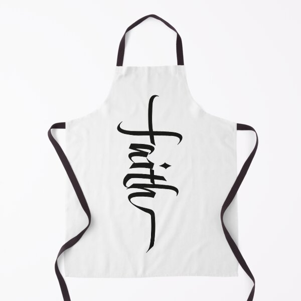 Item preview, Cross of Faith, Calligraphy  designed and sold by AbideApparel.