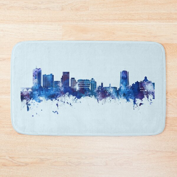 Item preview, Stamford Connecticut Skyline designed and sold by ArtPrints.