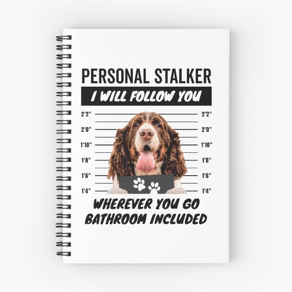 Item preview, Perro acosador personal: Springer Spaniel Inglés designed and sold by More Cute Dogs.