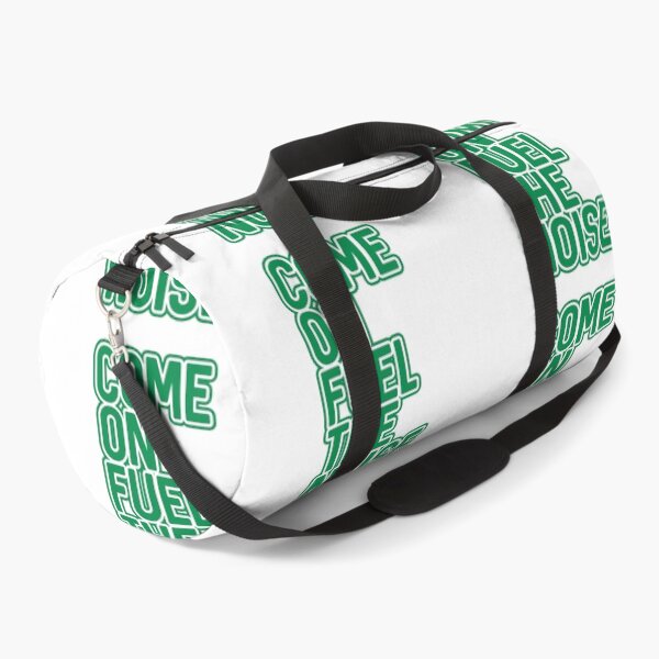 Item preview, COME ON FUEL THE NOISE, Glasgow Celtic Football Club Green and White Layered Text Design designed and sold by MacPean.