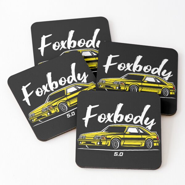 Item preview, Yellow Racing Fox Body Stang designed and sold by goldentuners.