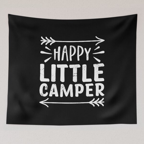 Item preview, Happy Little Camper Outdoor Tent Wilderness Glamper designed and sold by haselshirt.