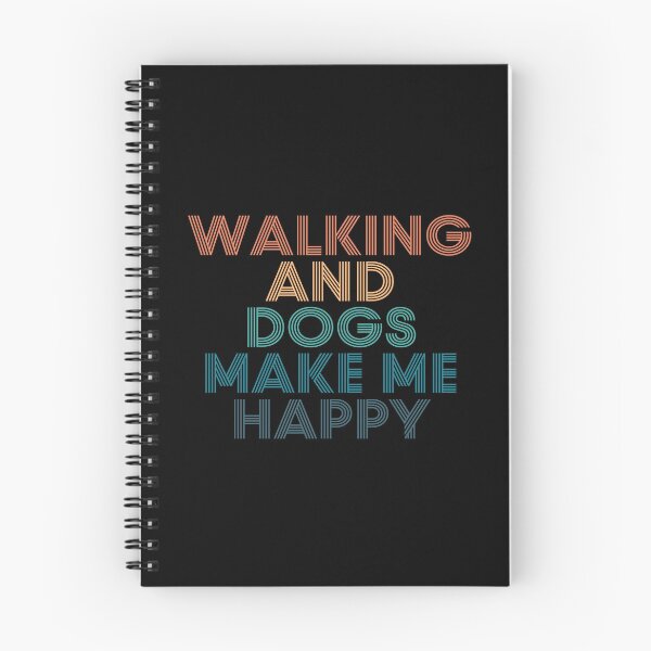Item preview, Walking And Dogs Make Me Happy- Gift for Walking & Dogs Fans designed and sold by kindxinn.