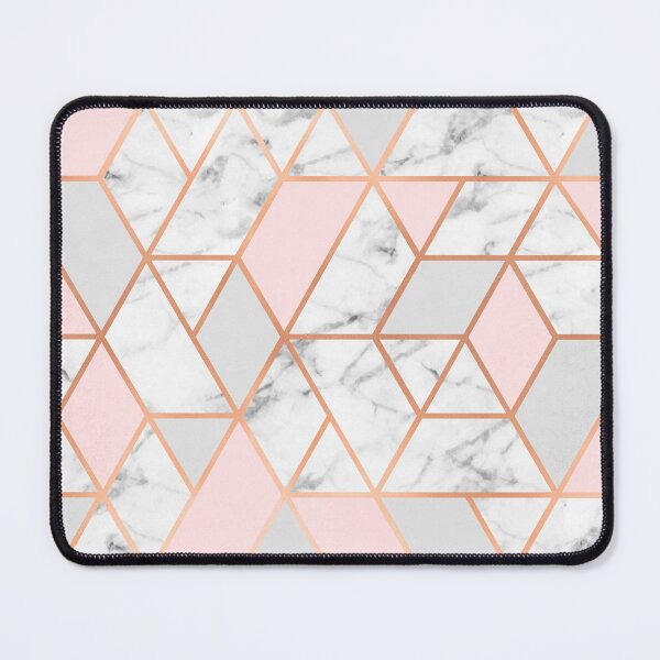 Item preview, Rose Gold, Pink, Grey & Marble Geo Lines designed and sold by Blue-Banana.