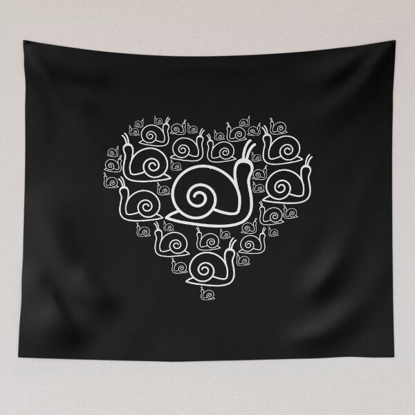 Item preview, Snail Valentine Day Clothing Gift for Him Her Red Heart Love designed and sold by haselshirt.
