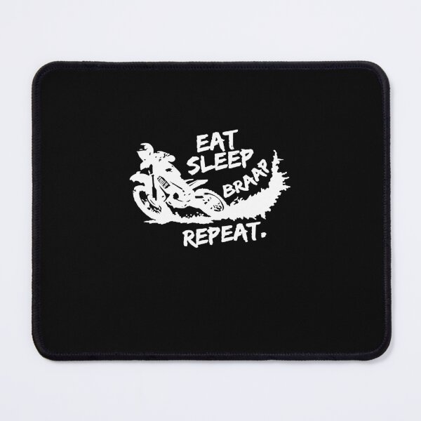Item preview, Eat-Sleep-Braap-Repeat-Motocross-Dirt-Bike-Shirts designed and sold by BoelOlofsson.