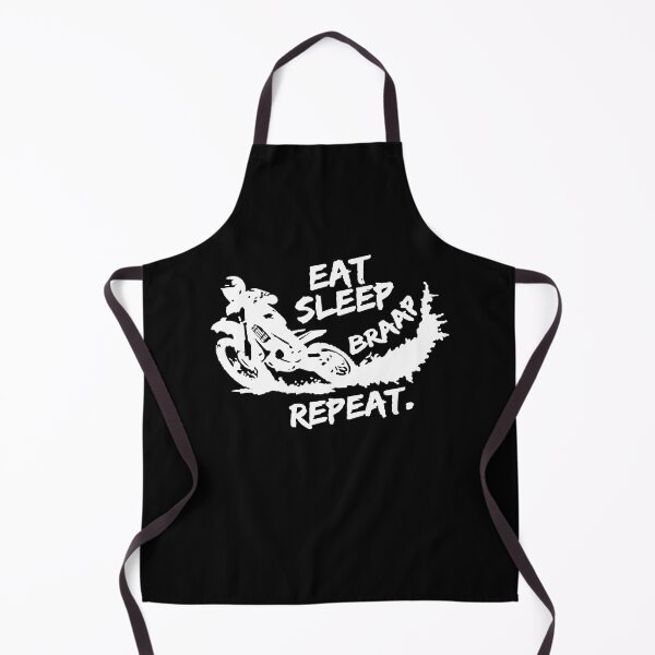 Item preview, Eat-Sleep-Braap-Repeat-Motocross-Dirt-Bike-Shirts designed and sold by BoelOlofsson.