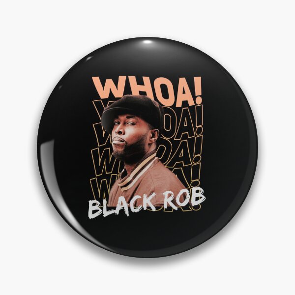 Item preview, Whoa! Black Rob | Perfect Gift designed and sold by laurecara.