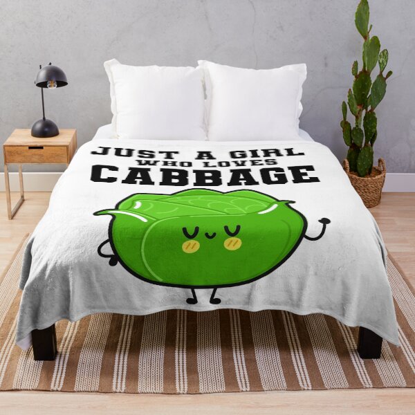 Item preview, Just a Girl Who Loves Cabbage#my cabbage #Green Cabbage designed and sold by I-SULYSSE.