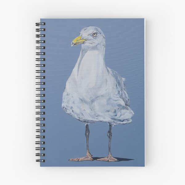 Item preview, This is my gull friend. Seagull painting art by award-winning UK artist Sam Fenner designed and sold by SamFennerArt.