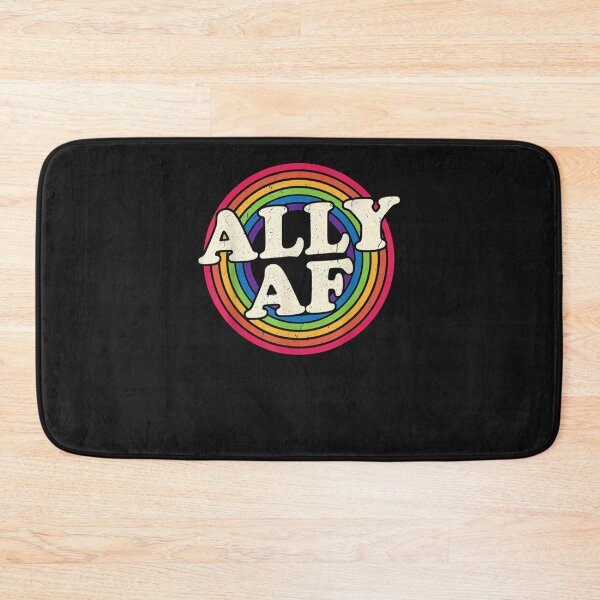 Item preview, Ally AF - Gay Pride Month Shirt - LGBT Rainbow  Essential  designed and sold by SusanneGerber.