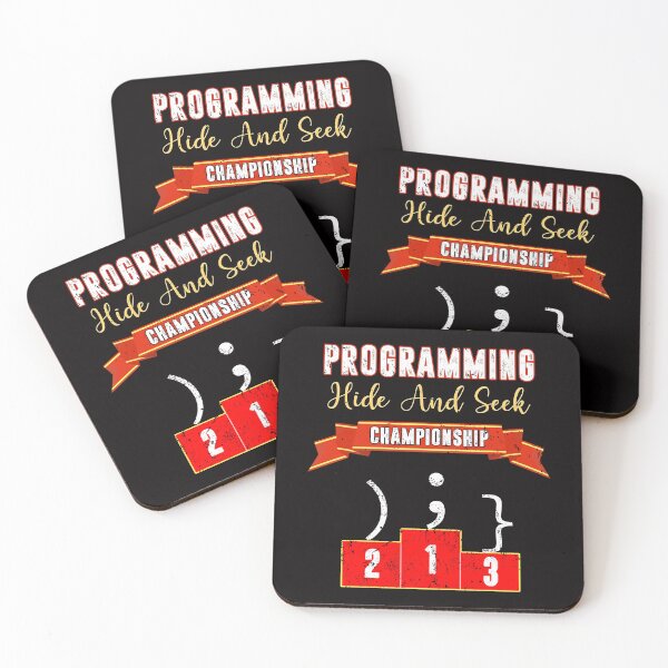 Artikelvorschau, Gewinner der Funny Programming Hide And Seek-Meisterschaft entworfen und verkauft von deepan chandrasekaran.