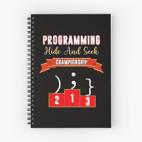 Item preview, Funny Programming Hide And Seek Championship Winners designed and sold by deepan chandrasekaran.
