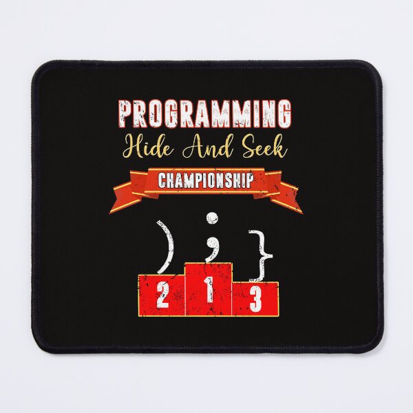 Artikelvorschau, Gewinner der Funny Programming Hide And Seek-Meisterschaft entworfen und verkauft von deepan chandrasekaran.