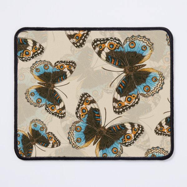 Item preview, Blue Pansy Butterfly pattern 2 designed and sold by Katerina Mitkova Kirilova.