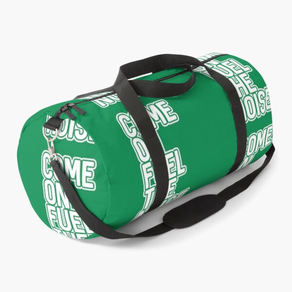 Item preview, COME ON FUEL THE NOISE, Glasgow Celtic Football Club White and Green Layered Text Design designed and sold by MacPean.