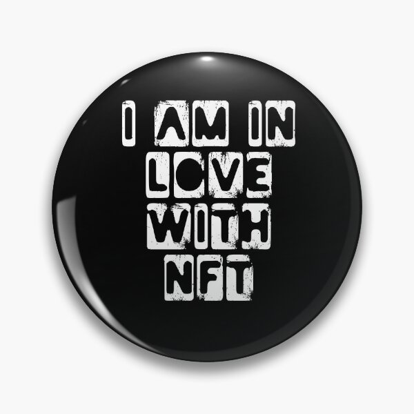 Item preview, i am in love with nft white designed and sold by frankuffmann.