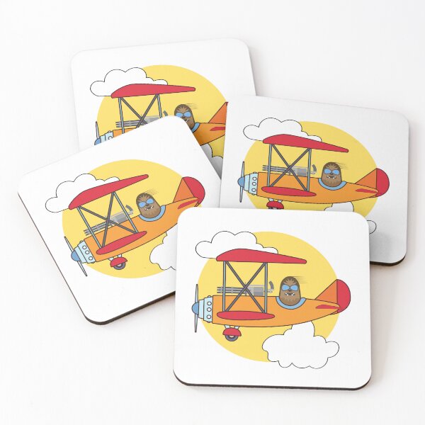 Item preview, Wookie Flying a Biplane designed and sold by AMERICANCHEEZ.