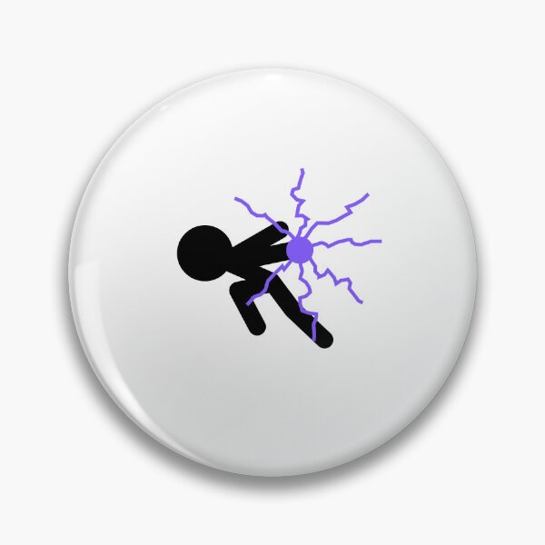 Item preview, Stickman lightning attack designed and sold by Twonumbernines.