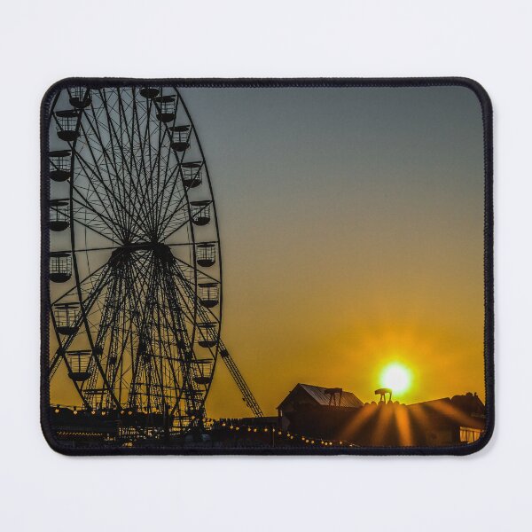 Item preview, Ferris wheel in sunset designed and sold by SzendeB.