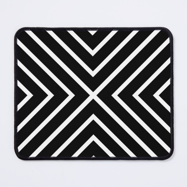 Item preview, Black & White Geometric Pattern designed and sold by Moonshine Paradise.