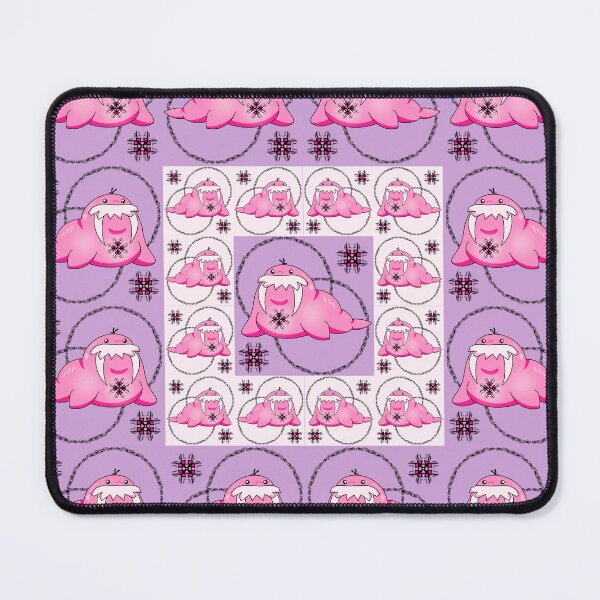 Item preview, The Pink Happy Walrus in Seamless Pattern designed and sold by MyMemoriesArts.