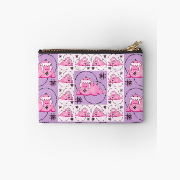 Item preview, The Pink Happy Walrus in Seamless Pattern designed and sold by MyMemoriesArts.