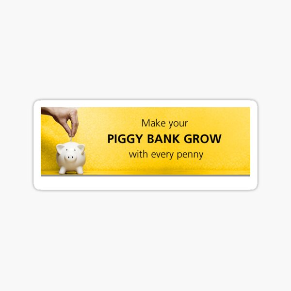Item preview, Make your piggy bank grow with every penny  designed and sold by Singerevita.