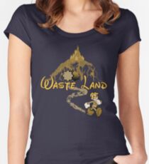The Happiest Place Left On Earth Women's Fitted Scoop T-Shirt