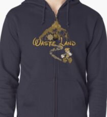 The Happiest Place Left On Earth Zipped Hoodie