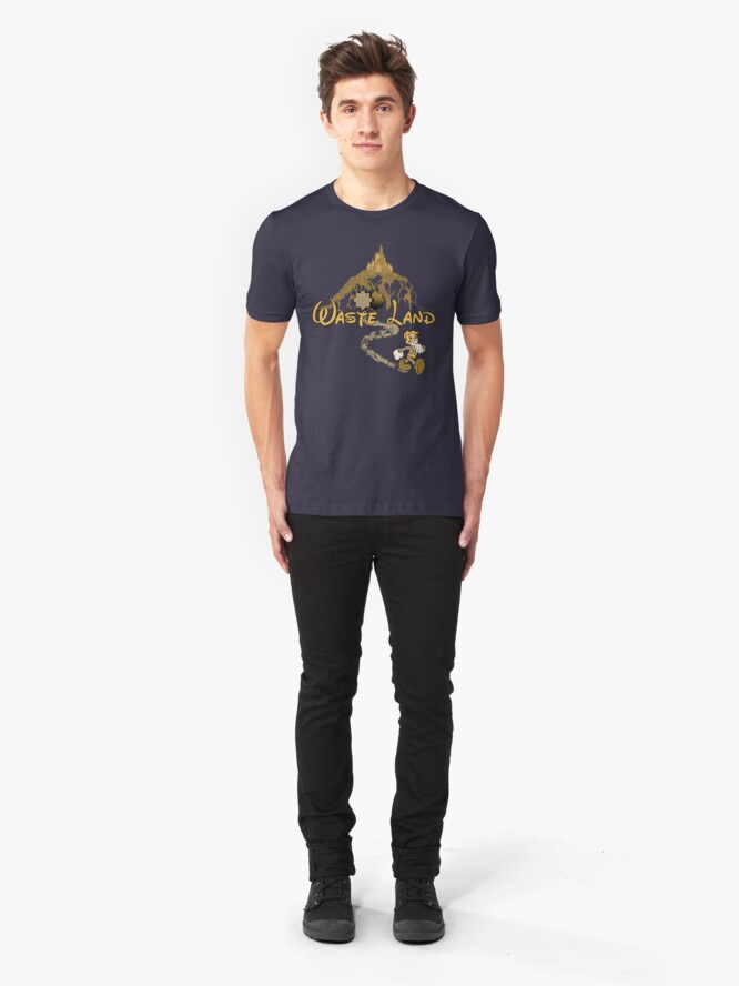 Alternate view of The Happiest Place Left On Earth Slim Fit T-Shirt
