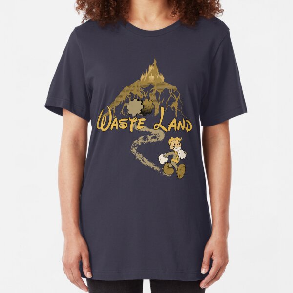 The Happiest Place Left On Earth Slim Fit T-Shirt