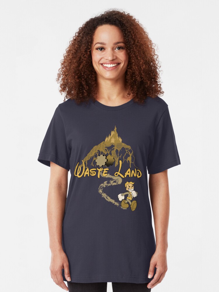 Alternate view of The Happiest Place Left On Earth Slim Fit T-Shirt