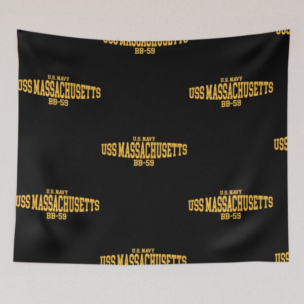 Item preview, Uss Massachusetts Bb-59 designed and sold by Grady Janet.