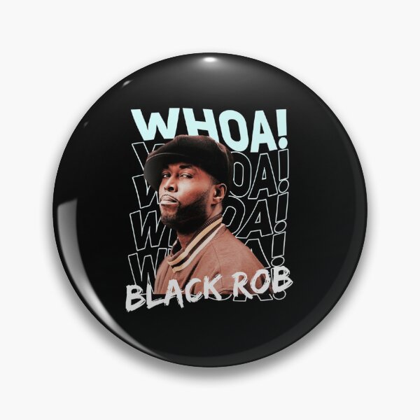 Item preview, Whoa! Black Rob | Perfect Gift designed and sold by laurecara.