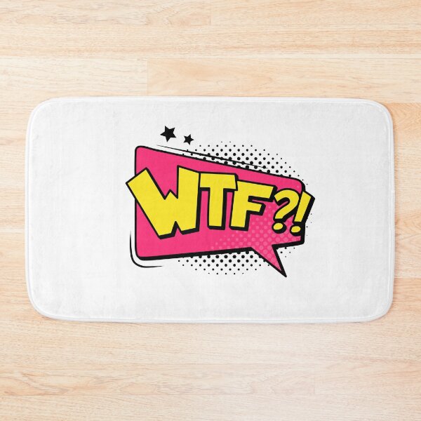 Item preview, WTF?! designed and sold by WilliamsonMedia.