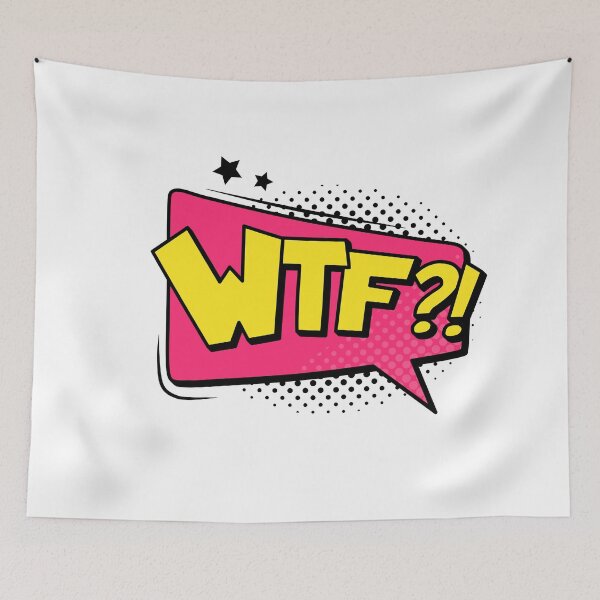 Item preview, WTF?! designed and sold by WilliamsonMedia.