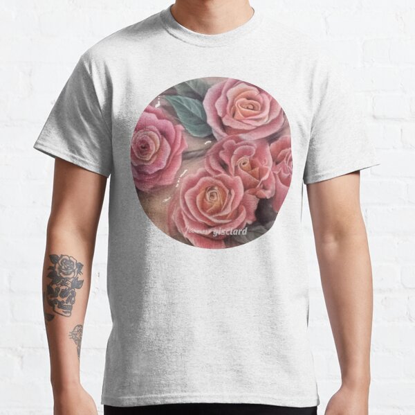 Roses, Original work in dry pastels Classic T-Shirt