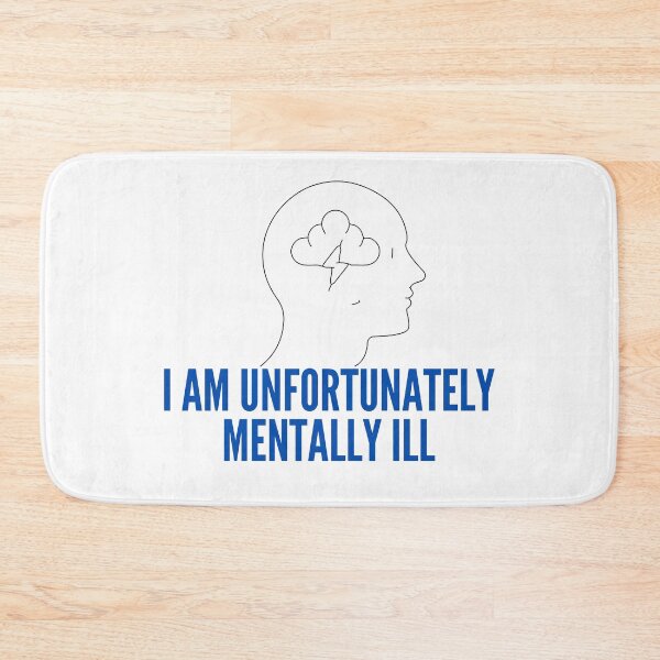 Item preview, I Am Unfortunately Mentally ill designed and sold by Magicalair.