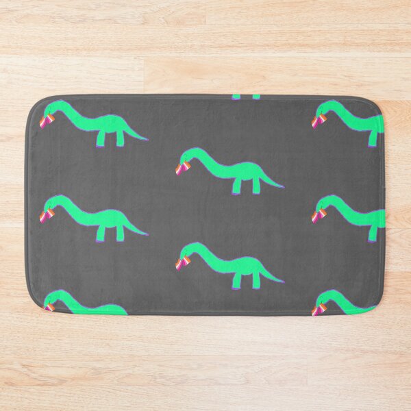 Item preview, Lesbian Longneck dinosaur with pride flag designed and sold by system51.