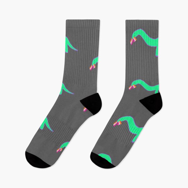 Item preview, Lesbian Longneck dinosaur with pride flag designed and sold by system51.