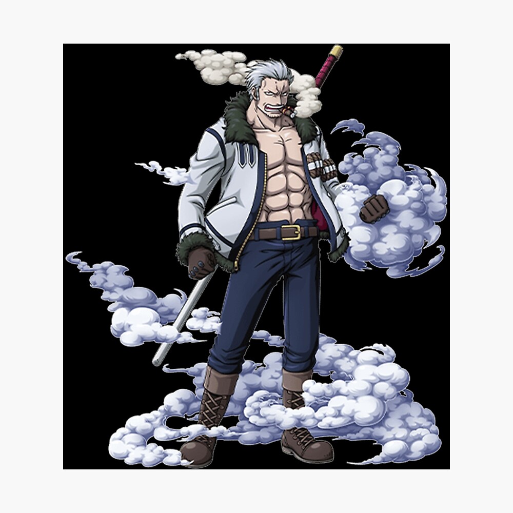 Captain Smoker One Piece Poster For Sale By Abuvodena Redbubble