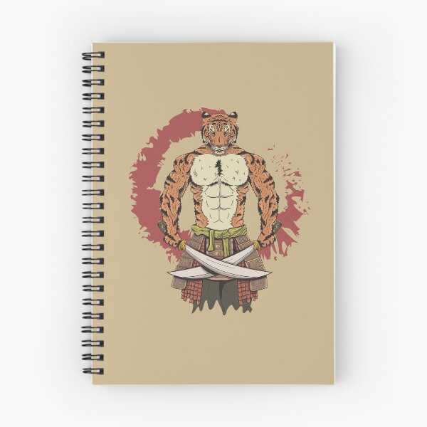 Item preview, Tigerman Samurai Anime 2 Sword Blades Wild Warrior designed and sold by BakaOutfit.