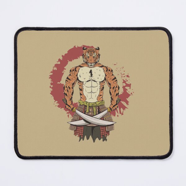 Item preview, Tigerman Samurai Anime 2 Sword Blades Wild Warrior designed and sold by BakaOutfit.