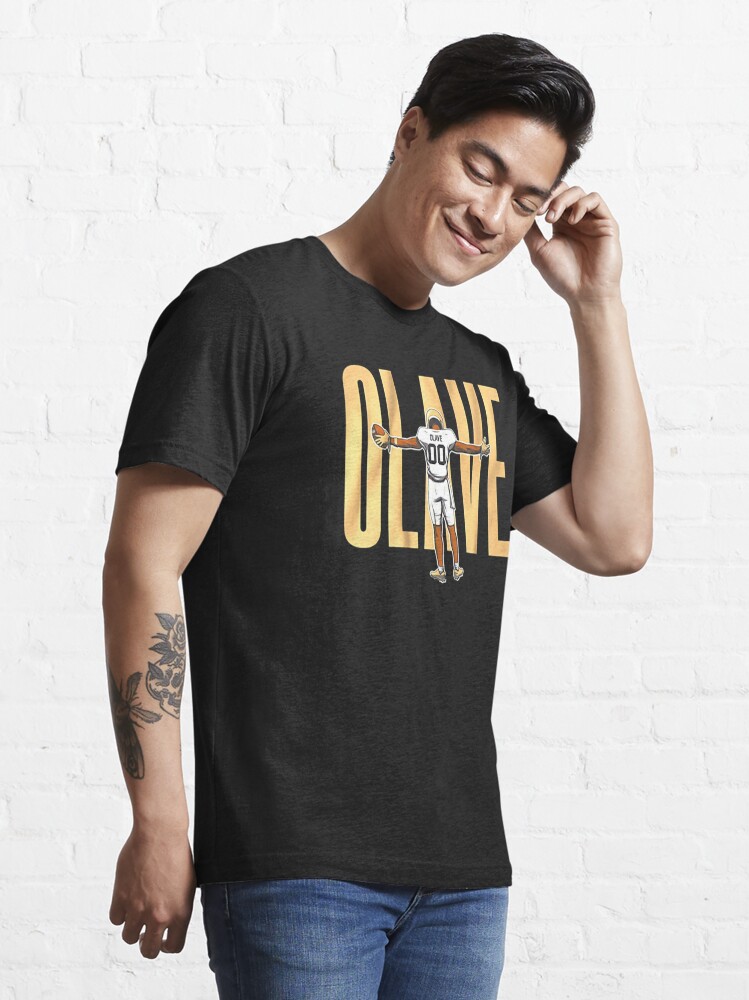 Chris Olave Shirt  New Orleans Football Men's Cotton T-Shirt