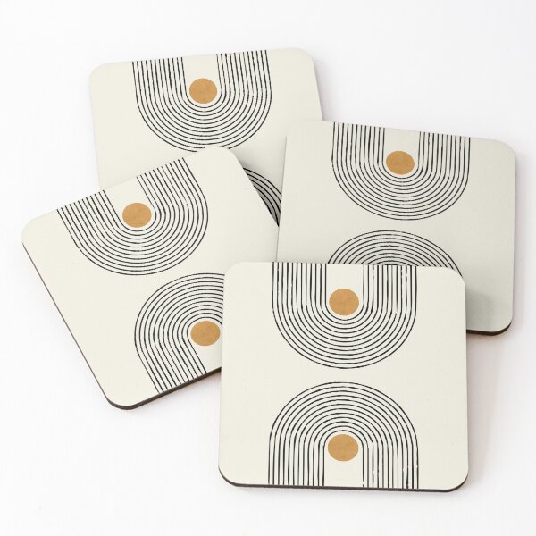 Artikelvorschau, Mid Century Boho Prints with Yellow entworfen und verkauft von meggydesigns.