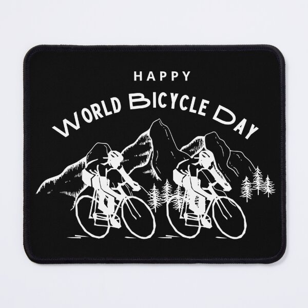 Item preview, Happy world bicycle day designed and sold by Altom225.