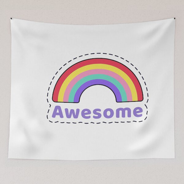 Item preview, Awesome Rainbow designed and sold by WilliamsonMedia.