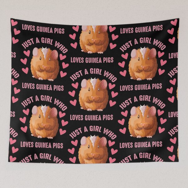 Item preview, Just a girl who loves guinea pigs designed and sold by 1DaisyChainLane.